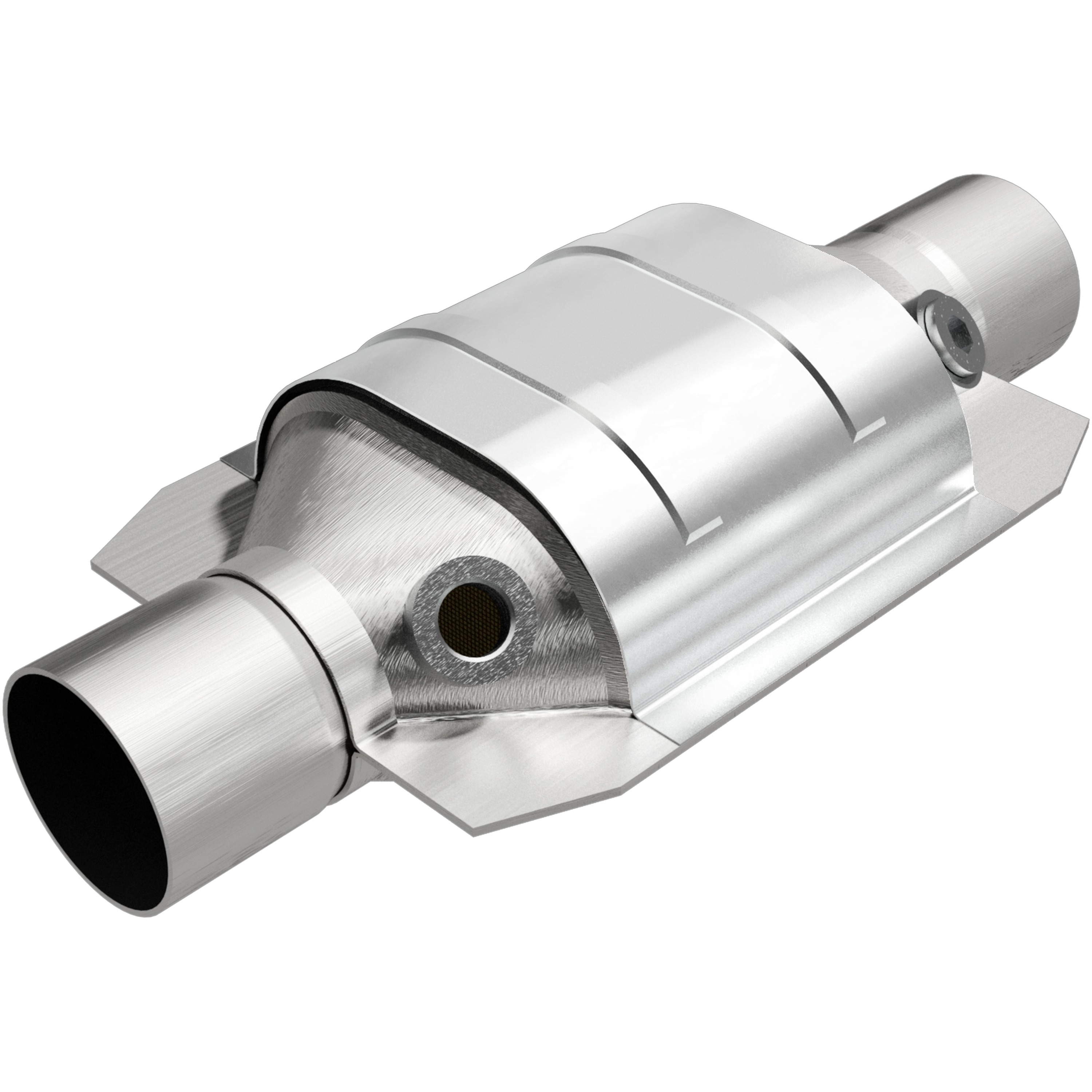 MagnaFlow Exhaust Products 94166 Standard Grade Universal Catalytic Converter - 2.50in.